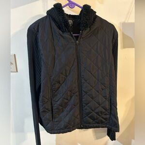 Black Quilted Women's Jacket